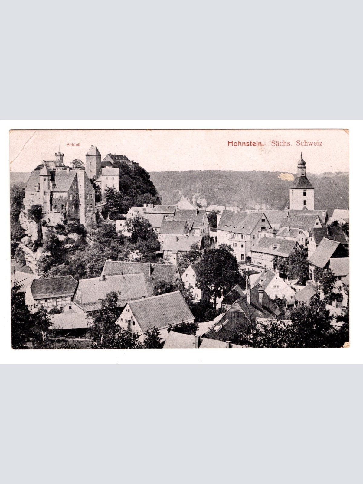 AK, Hohnstein, Sachsen, Ansichtskarte (S5544)