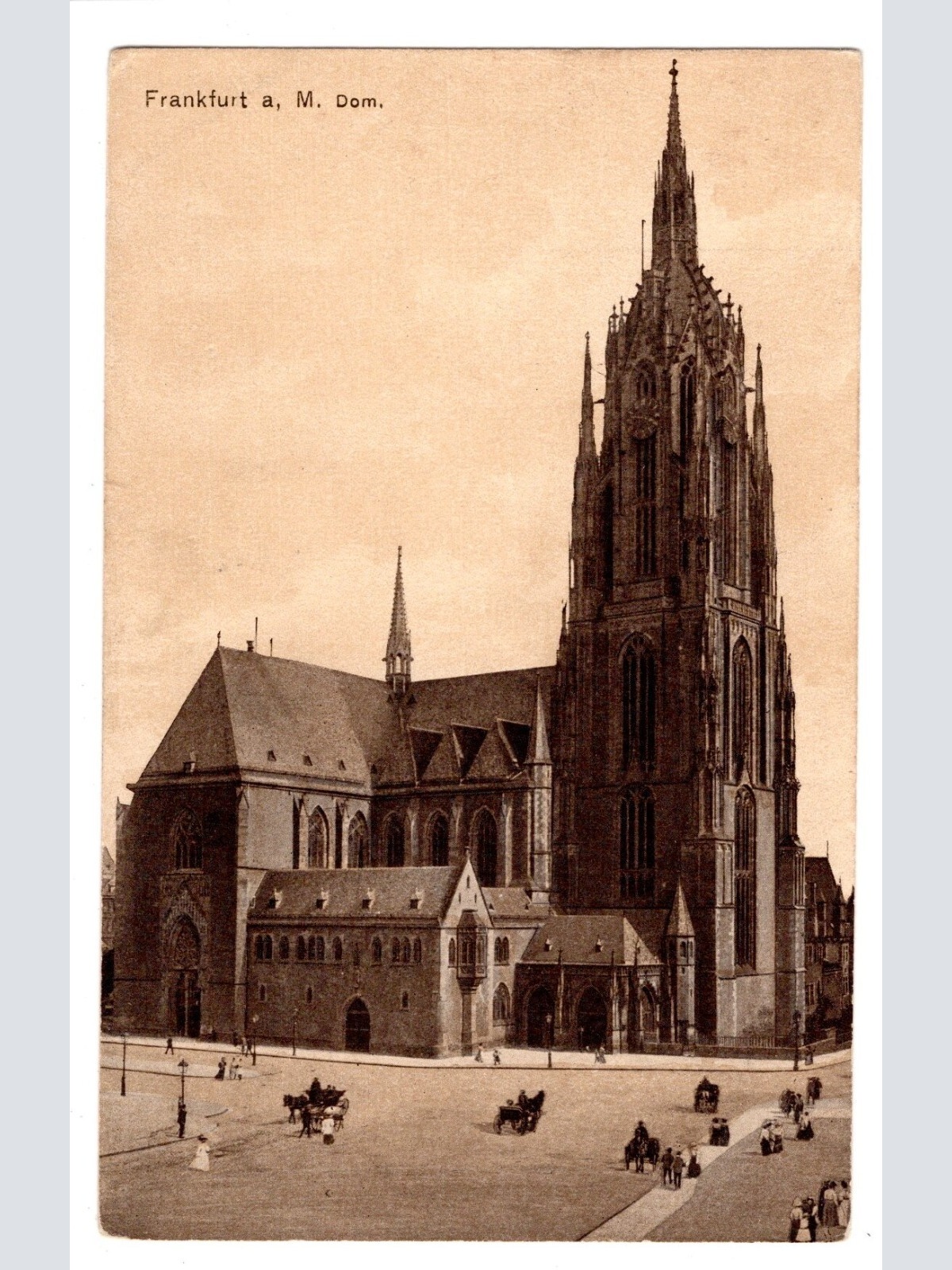 AK, Frankfurt am Main, Hessen, Dom, Ansichtskarte (S5550)