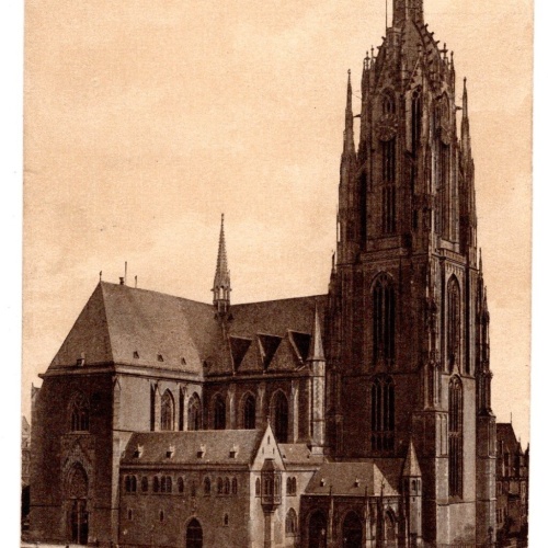 AK, Frankfurt am Main, Hessen, Dom, Ansichtskarte (S5550)