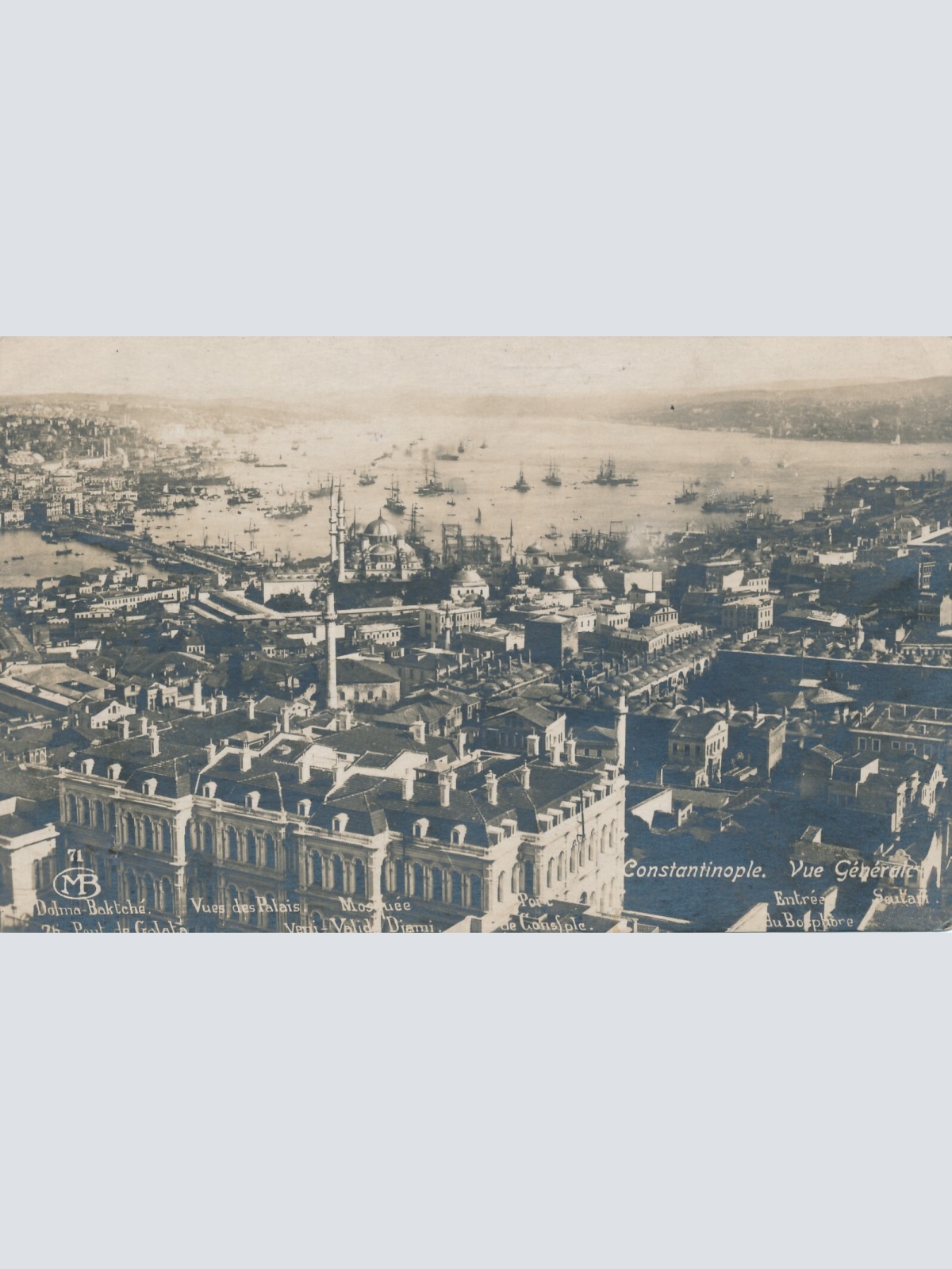 AK aus Constantinopel Türkei Ansichtskarte (14136)