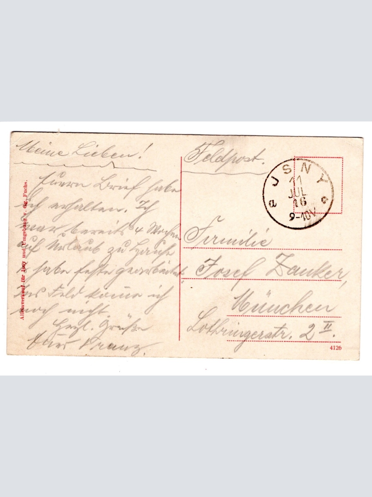 AK, Bahnlinie Leutkirch-Isny aus der Vogelschau, Ansichtskarte (S5573)