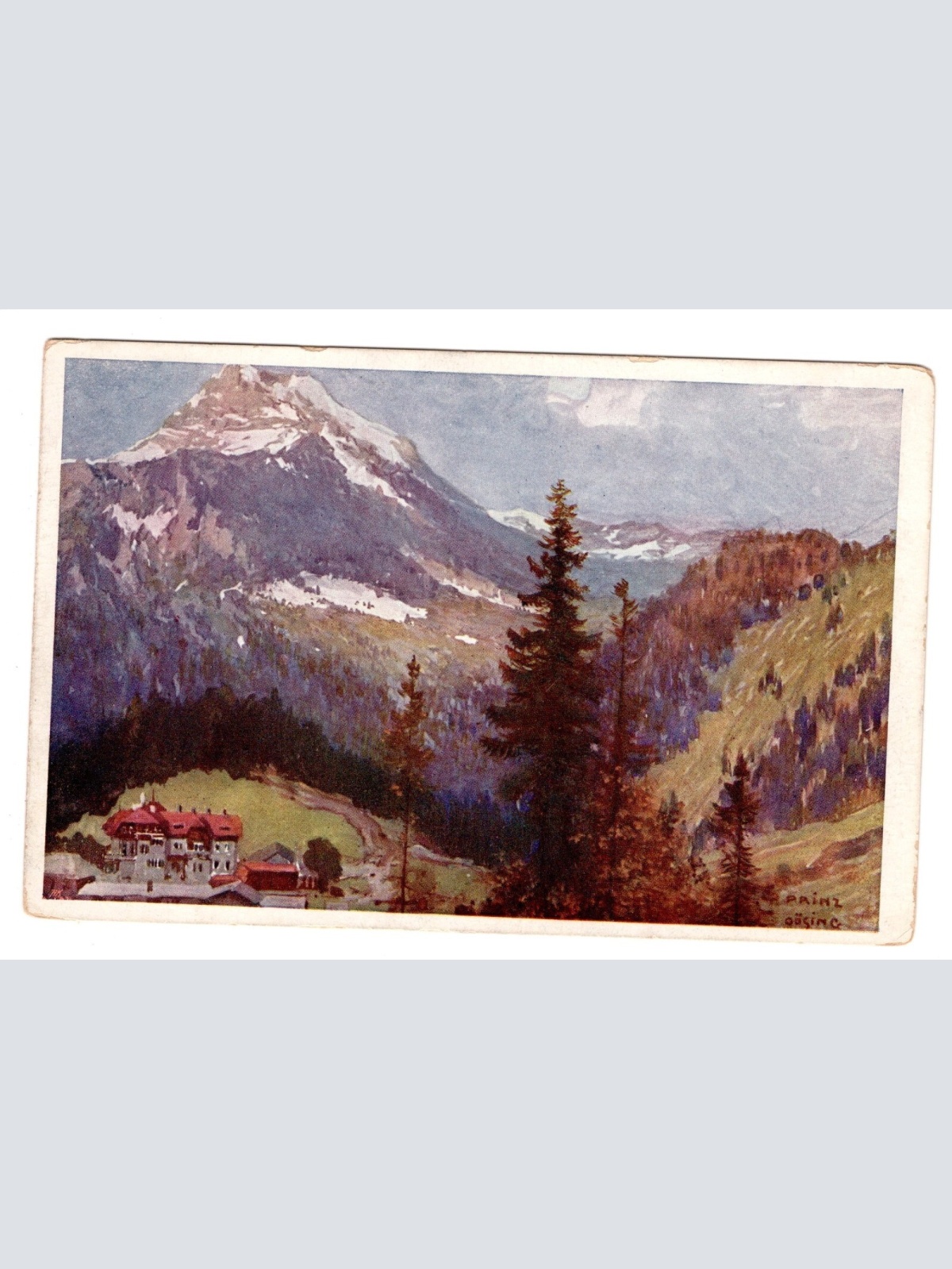 AK, Gösing an der Mariazeller Bahn, Niederösterreich, Ansichtskarte (S5599)