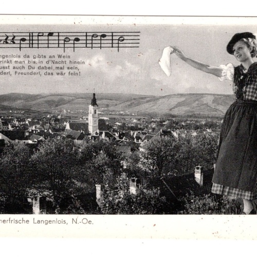 AK, Langenlois, Niederösterreich, Ansichtskarte (S5601)