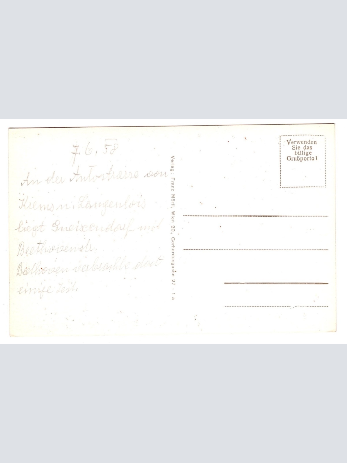 AK, Langenlois, Niederösterreich, Ansichtskarte (S5601)