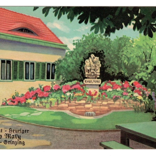 AK, Hans Maly, Wien-Grinzing, Ansichtskarte (S5604)