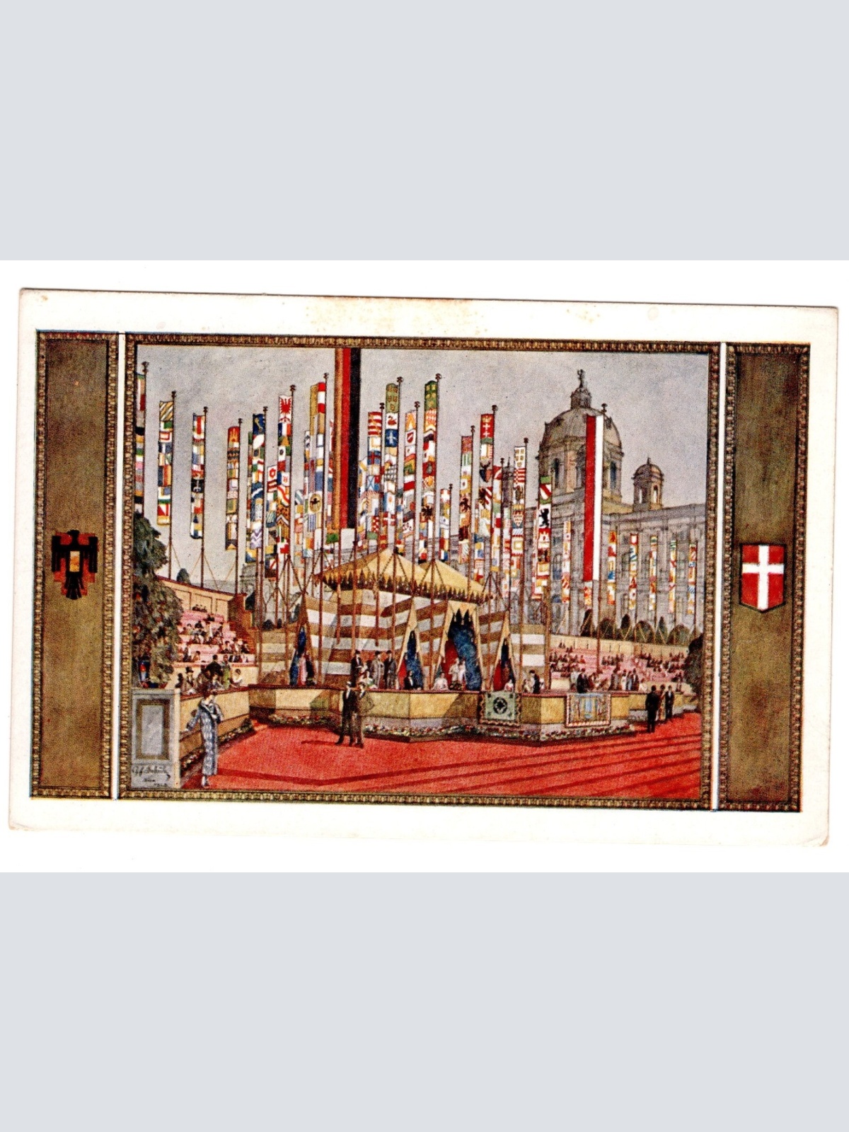 AK, 10. Deutsche Sängerbundfest, Wien, Ansichtskarte (S5606)