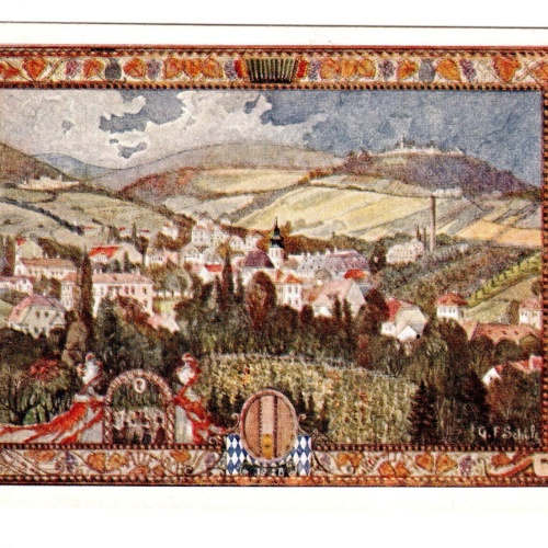 AK, 10. Deutsche Sängerbundfest, Wien, Ansichtskarte (S5607)