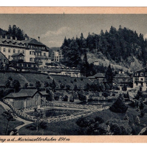 AK, Mariazellerbahn, Gösing, Niederösterreich, Ansichtskarte (S5613)