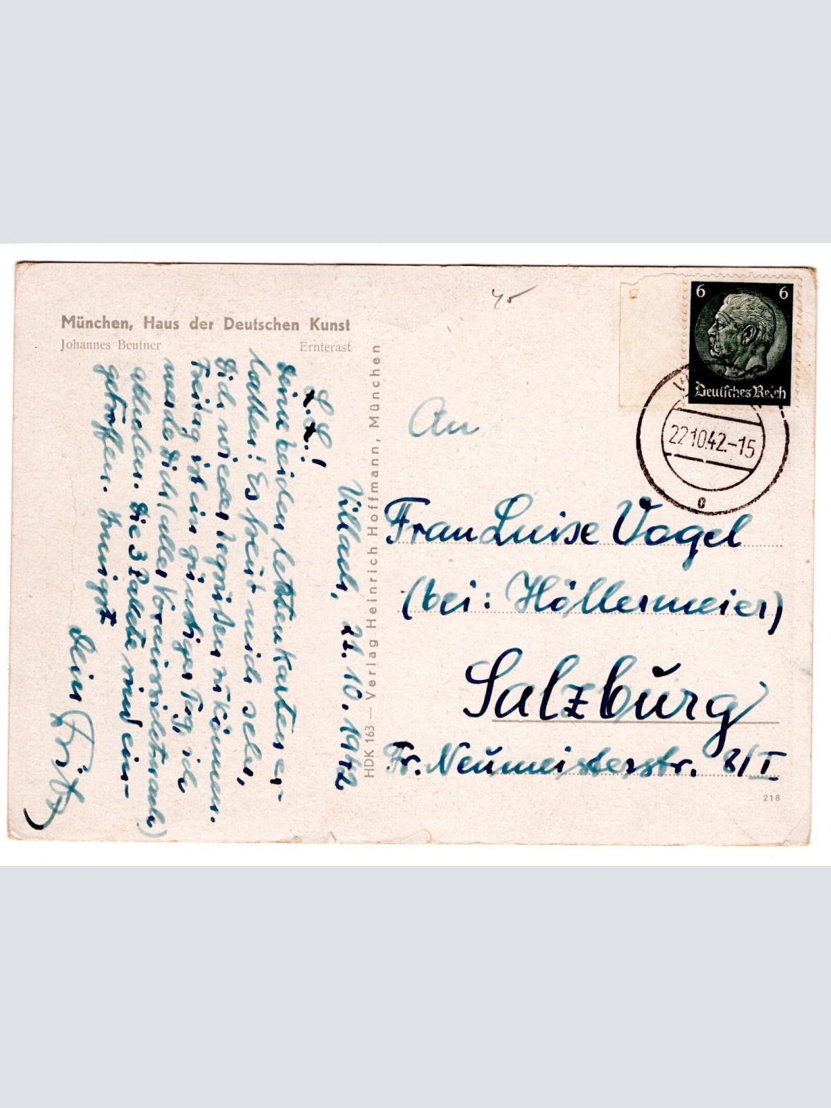 AK, München, Haus der Deutschen Kunst, Bayern, Ansichtskarte (S5618)