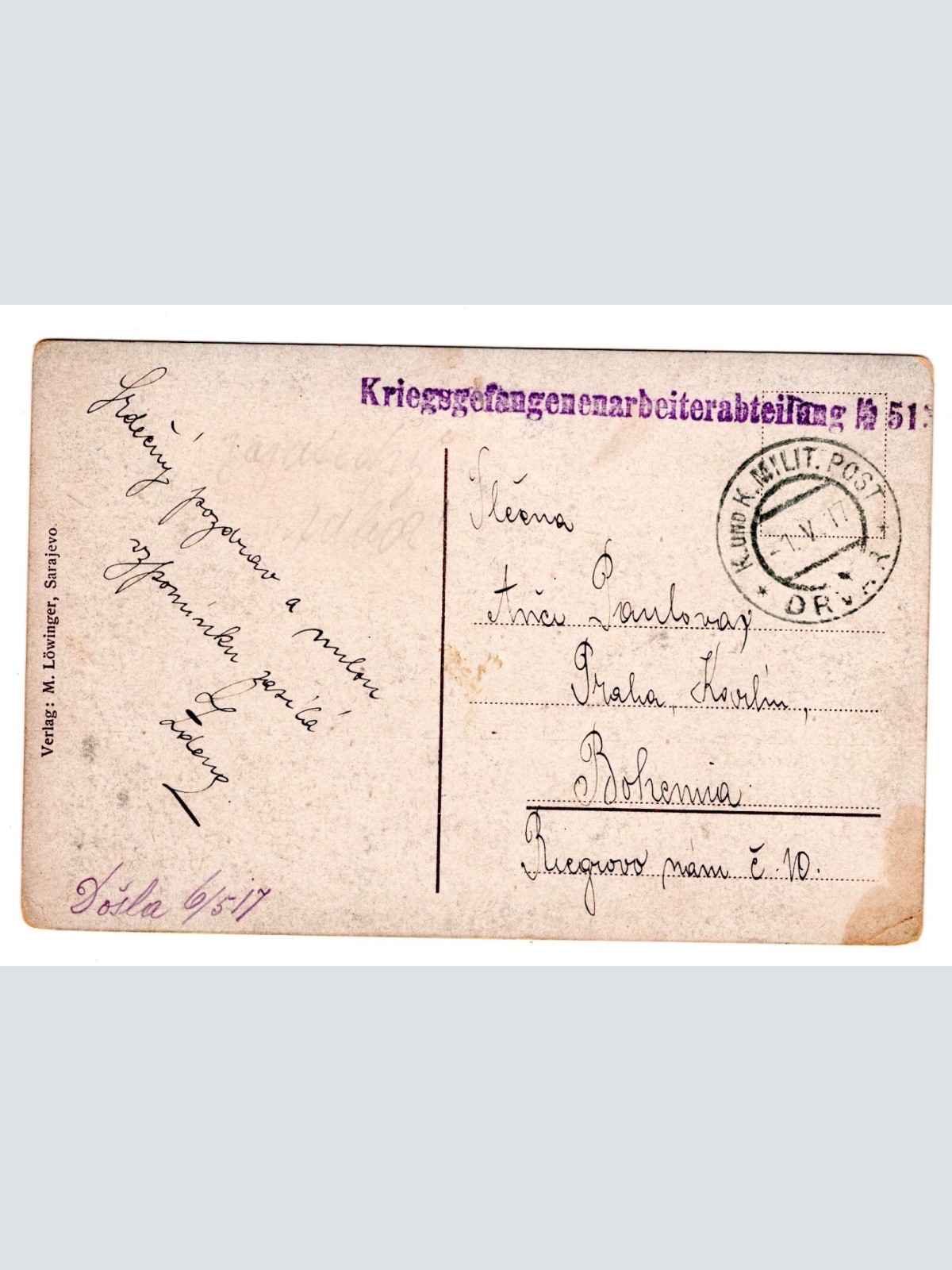 AK, Sarajevo, Bosnien, Ansichtskarte (S5623)