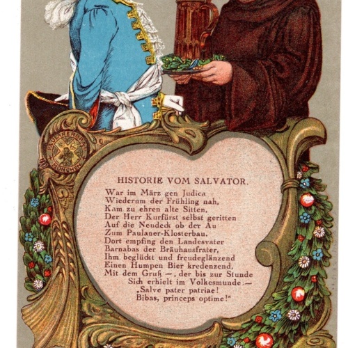 AK, Historie vom Salvator, München, Bayern, Ansichtskarte (S5627)