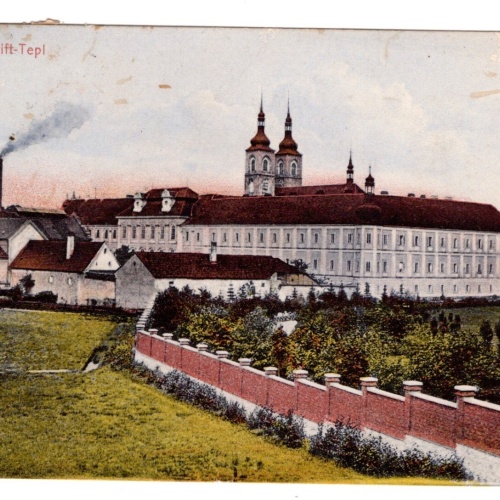 AK, Teplá u Toužimě, Stift Tepl, Tschechien, Ansichtskarte (S5628)