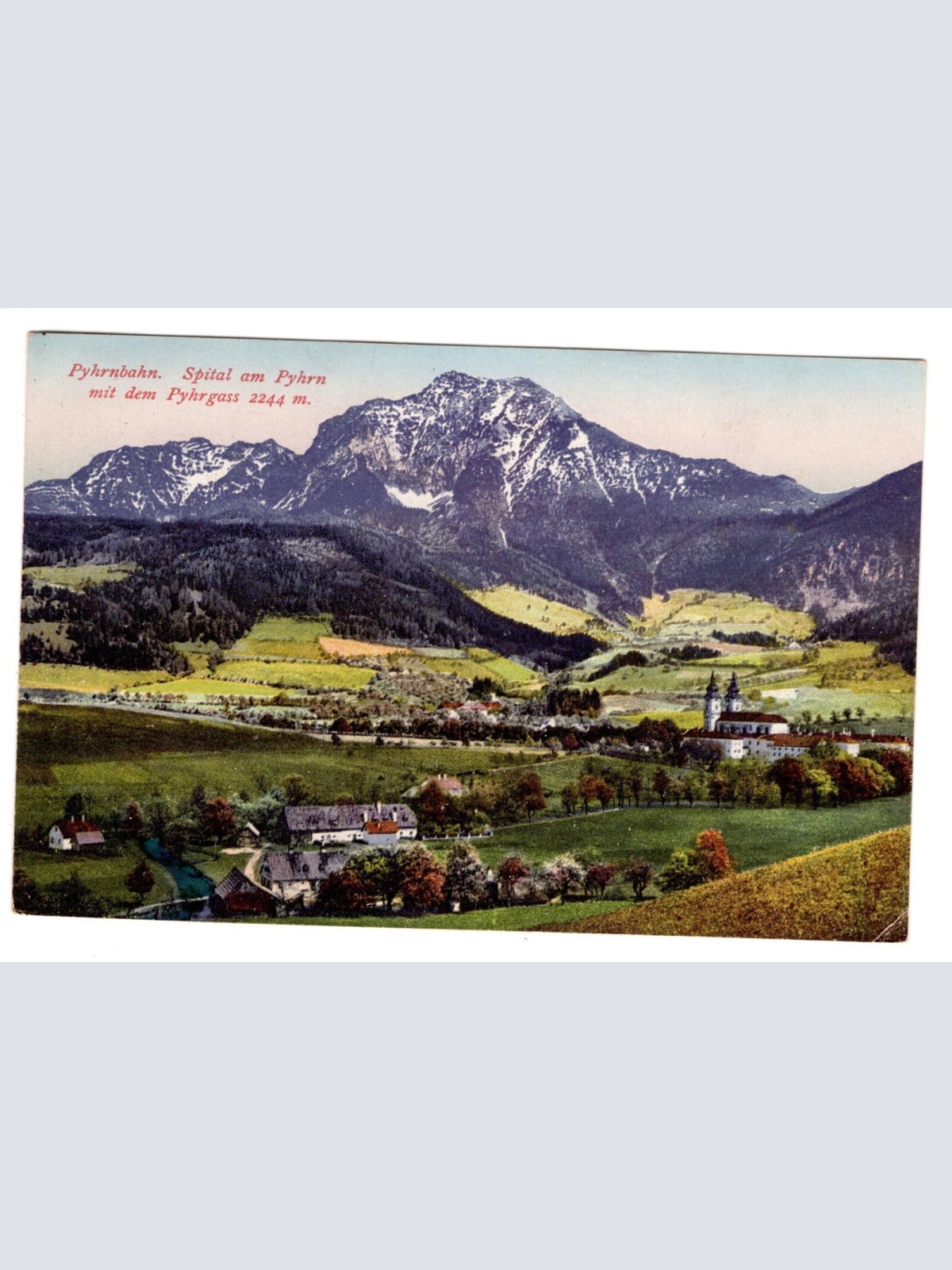 AK, Spital am Pyhrn, Oberösterreich, Ansichtskarte (S5637)