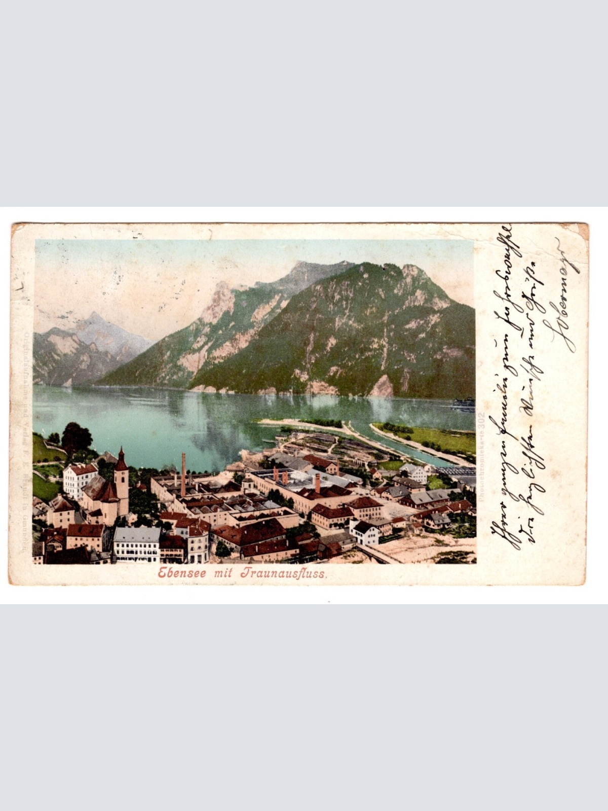 AK, Ebensee, Oberösterreich, Ansichtskarte (S5647)