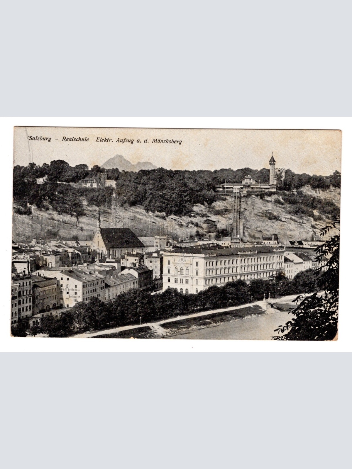 AK, Salzburg Realschule, Ansichtskarte (S5654)