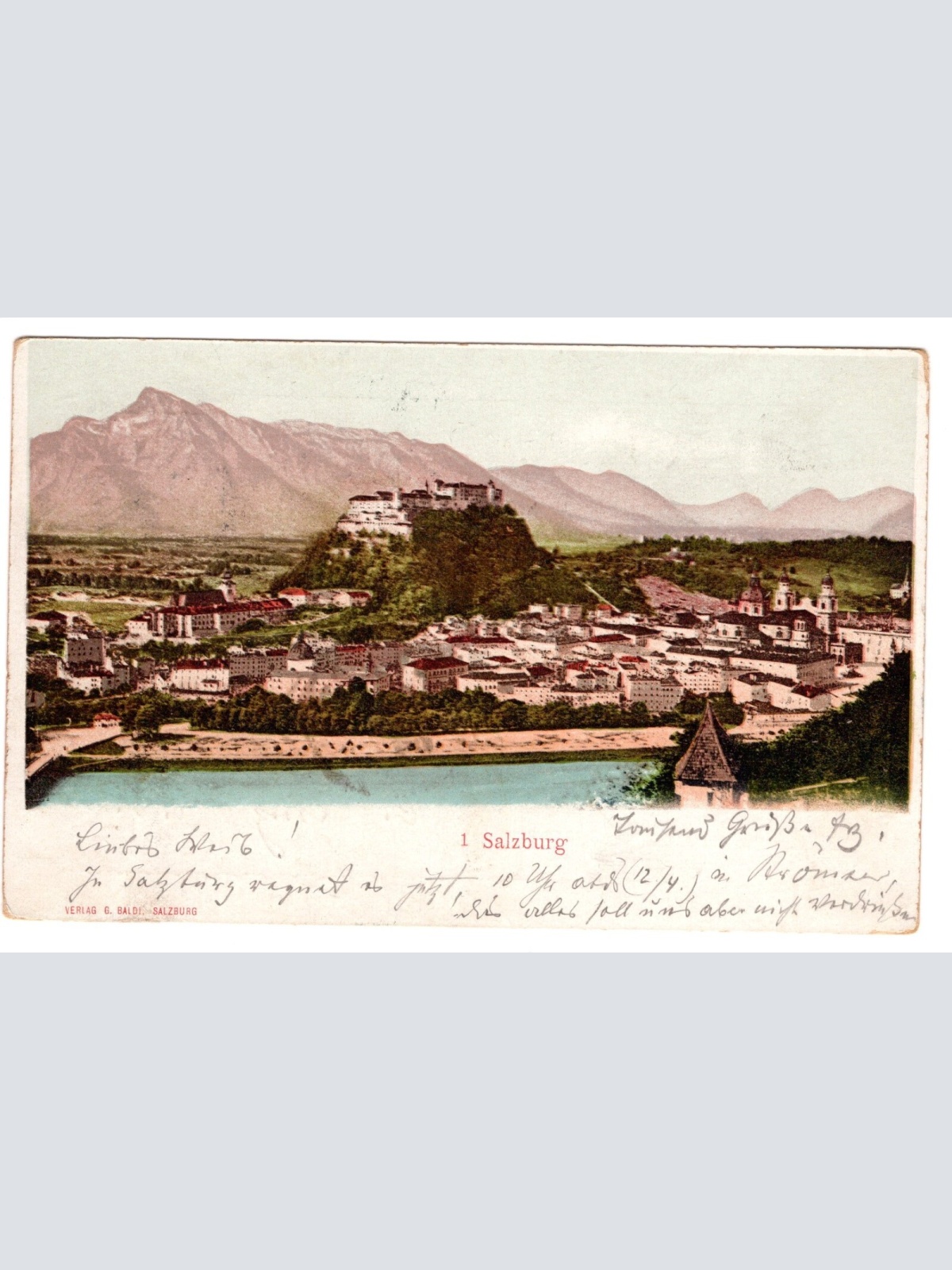 AK, Salzburg, Ansichtskarte (S5655)