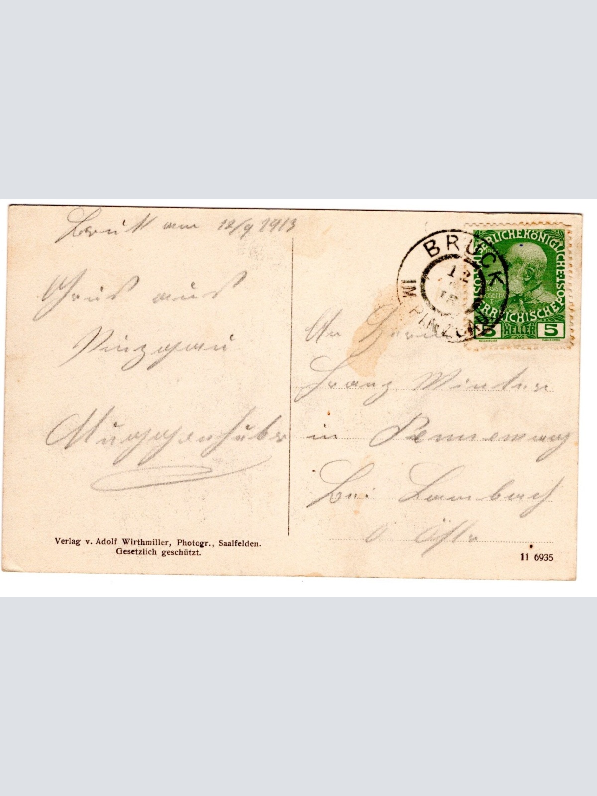 AK, Bruck - Fusch, Pinzgau, Salzburg, Ansichtskarte (S5661)