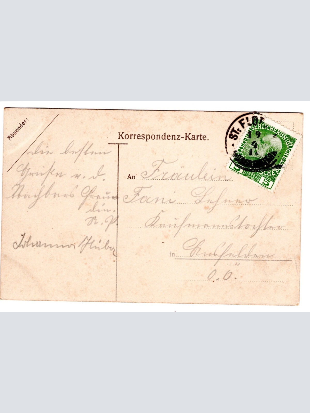 AK, St. Florian, Oberösterreich, Ansichtskarte (S5678)