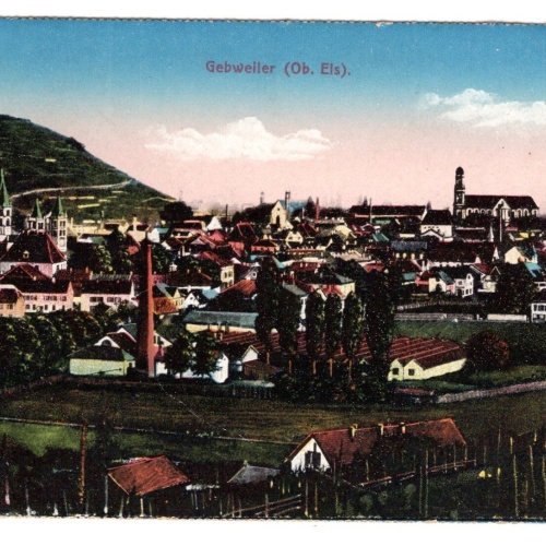 AK, Gebweiler, Frankreich, Ansichtskarte (S5697)