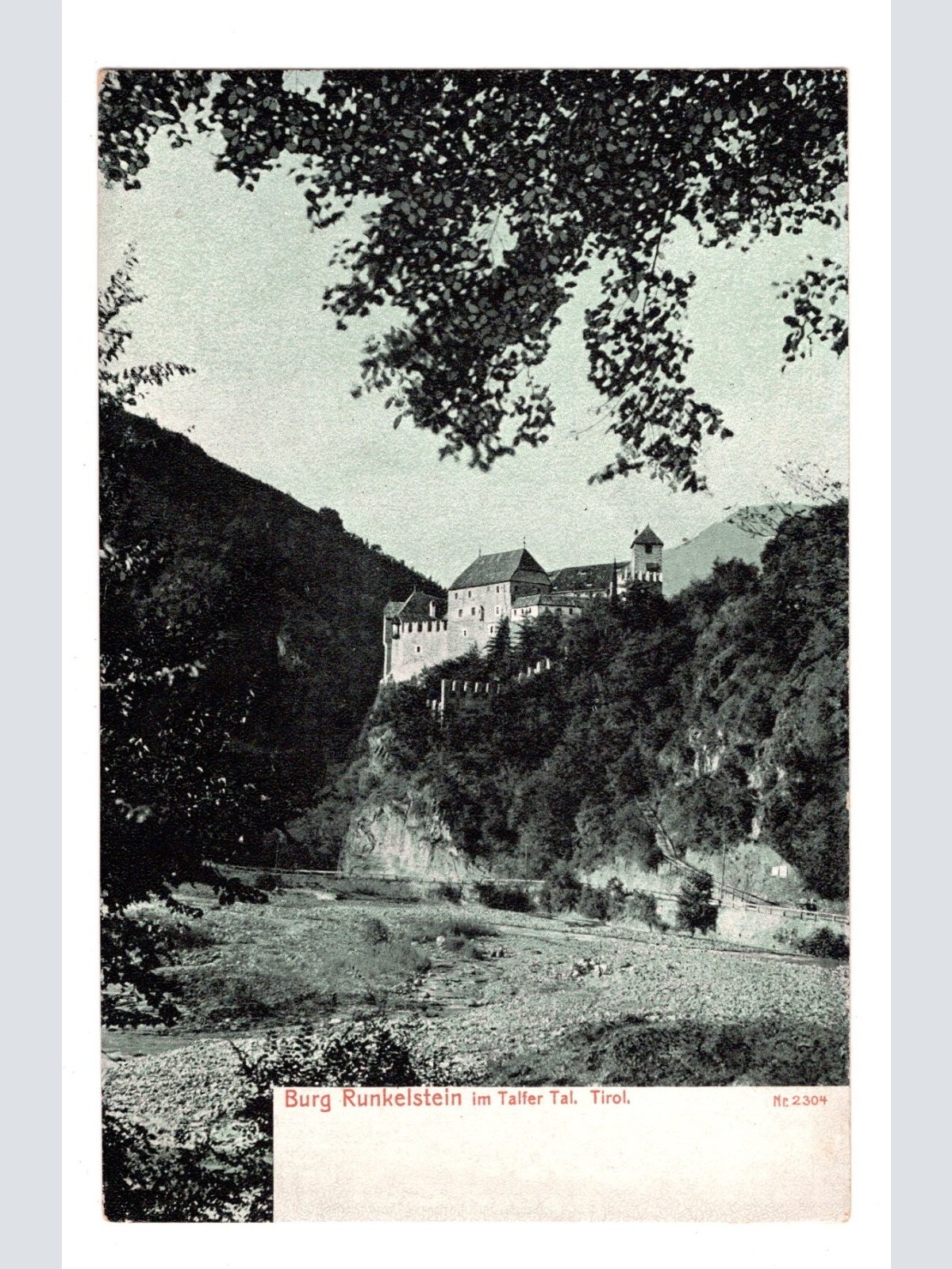 AK, Burg Runkelstein, Italien, Ansichtskarte (S5700)