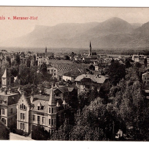 AK, Untermais, Italien, Ansichtskarte (S5701)