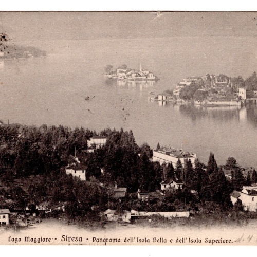 AK, Lago Maggiore, Stresa, Italien, Ansichtskarte (S5702)