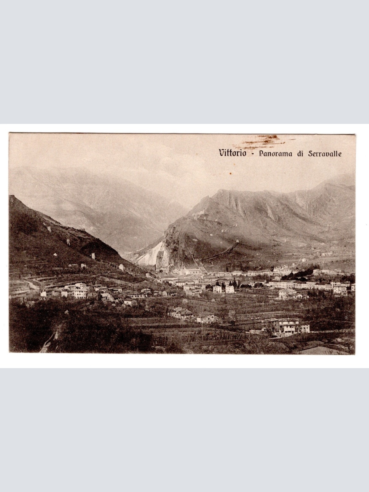 AK, Panorama di Serravalle, Italien, Ansichtskarte (S5708)