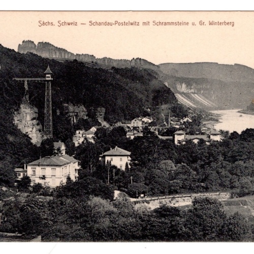 AK, Schandau Postelwitz, Sachsen, Ansichtskarte (S5734)