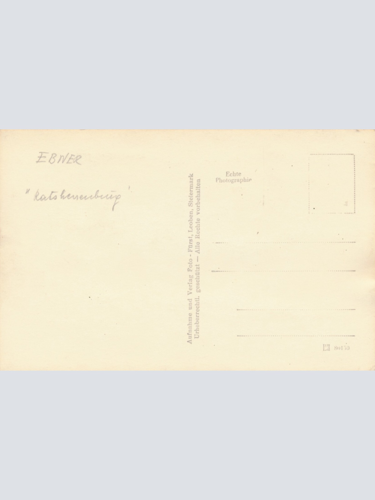AK aus Vordernberg Straßenansicht Steiermark Ansichtskarte (14186)