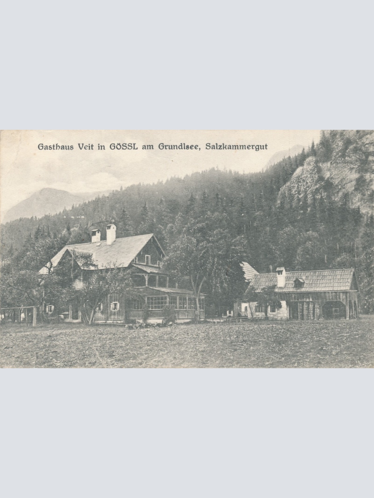 AK aus Gössl Gasthaus Veit Steiermark Ansichtskarte (14182)
