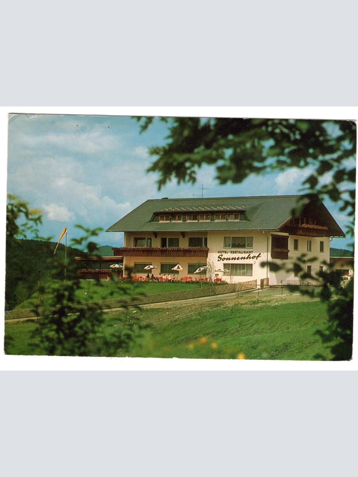AK, Hotel Sonnenhof, Maria Rain, Kärnten, Ansichtskarte (S5752)