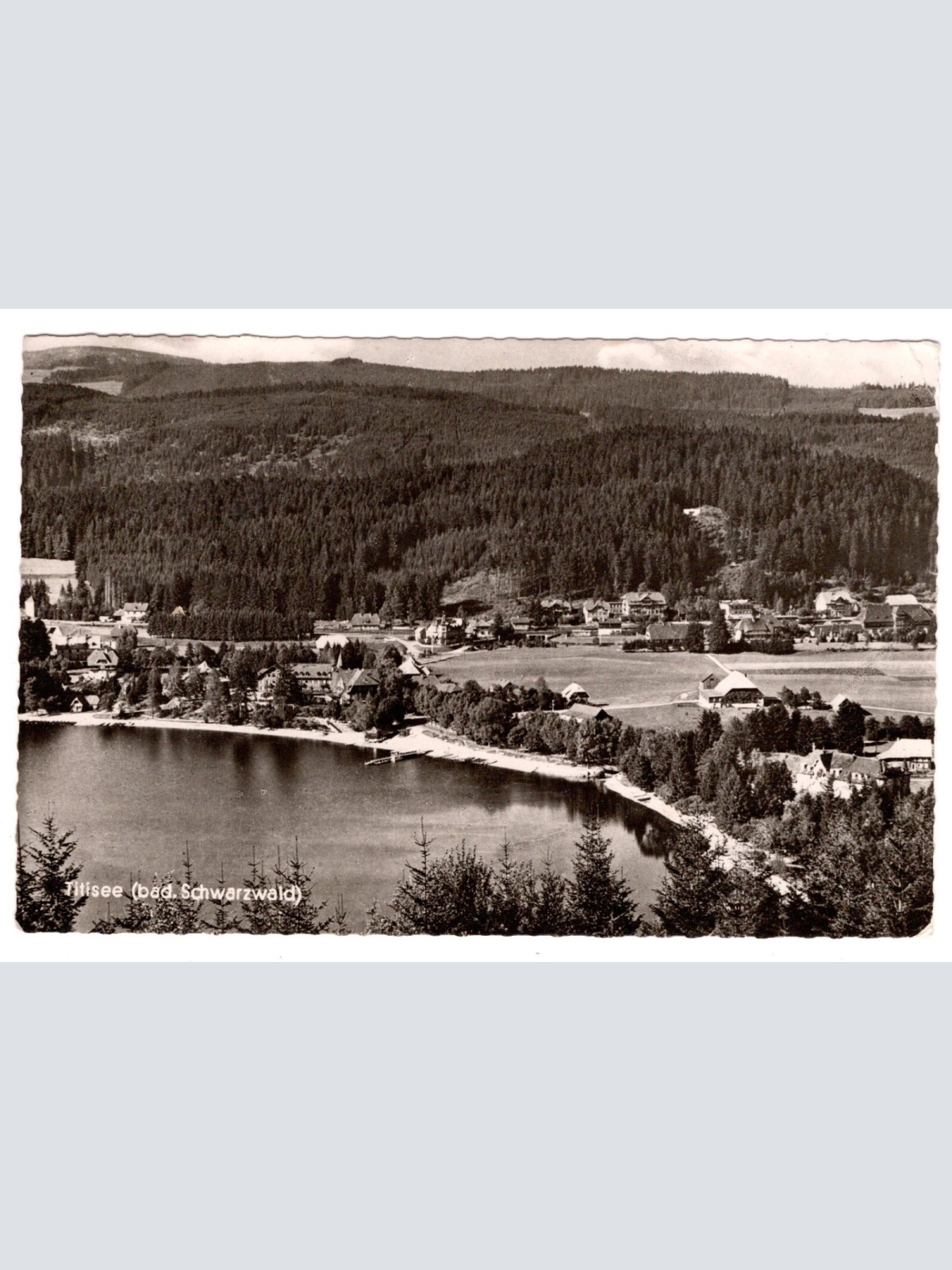 AK, Titisee, Baden-Württemberg, Ansichtskarte (S5819)