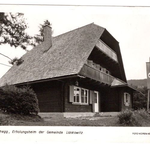 AK, Hirschegg, Erholungsheim, Lankowitz, Steiermark, Ansichtskarte (S5853)