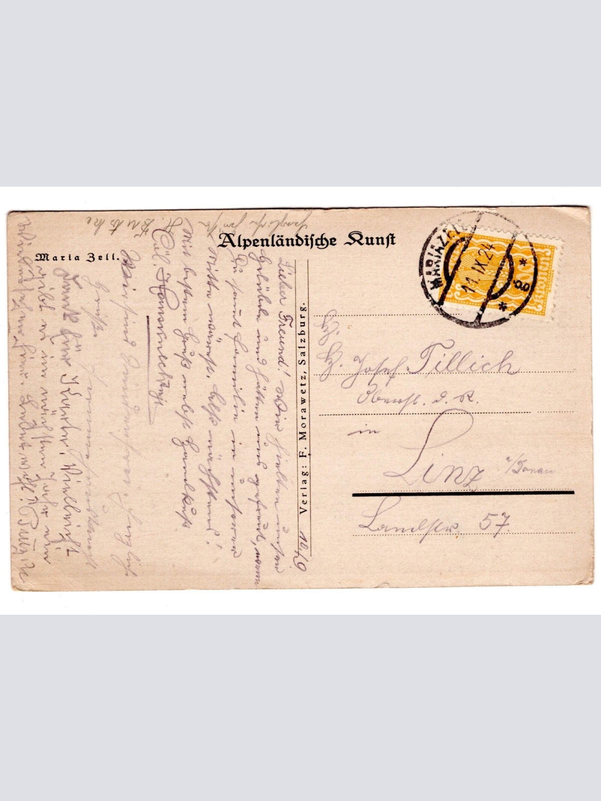 AK, Mariazell, Steiermark, Ansichtskarte (S5860)