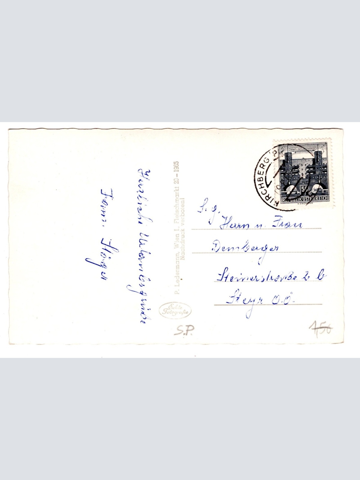 AK, Kirchberg an der Pielach, Niederösterreich, Ansichtskarte (S5927)