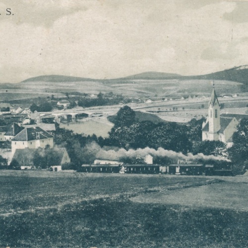 AK aus Porici n. Saz Tschechoslowakei Ansichtskarte (14288)