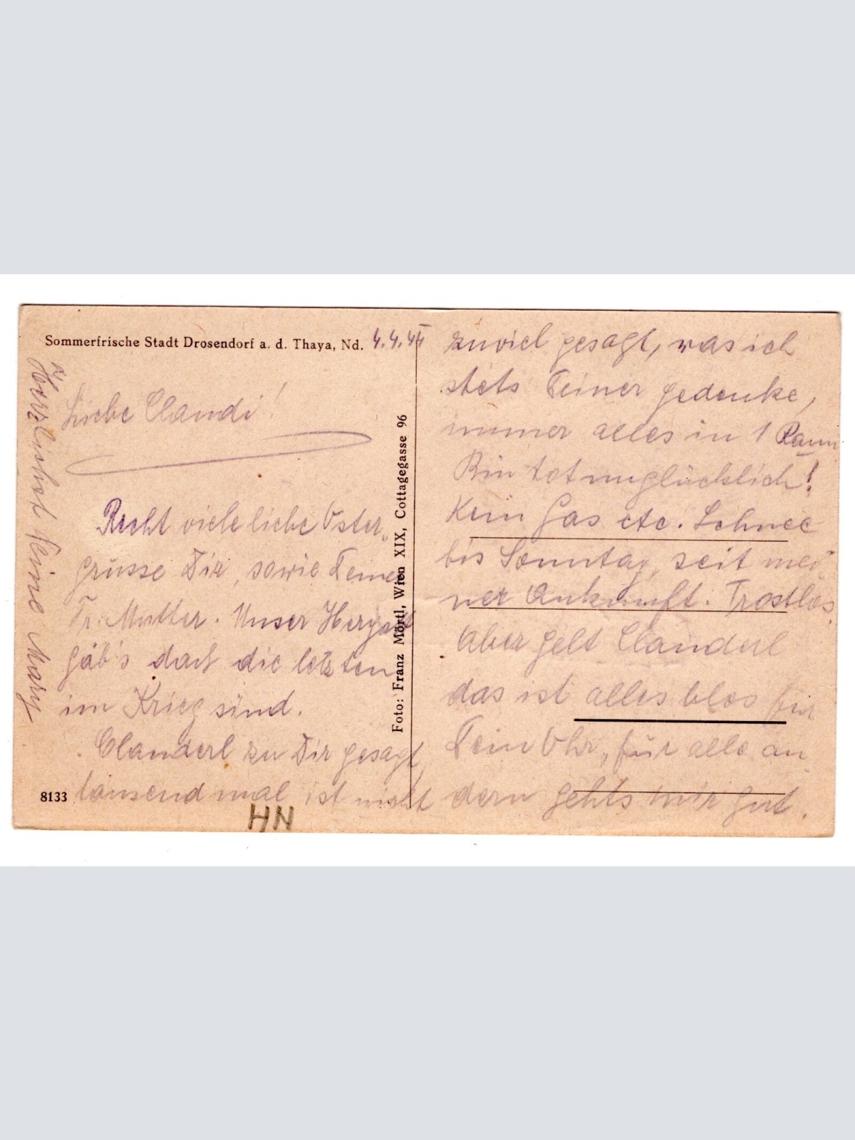 AK, Drosendorf Stadt, Niederösterreich, Ansichtskarte (S5989)