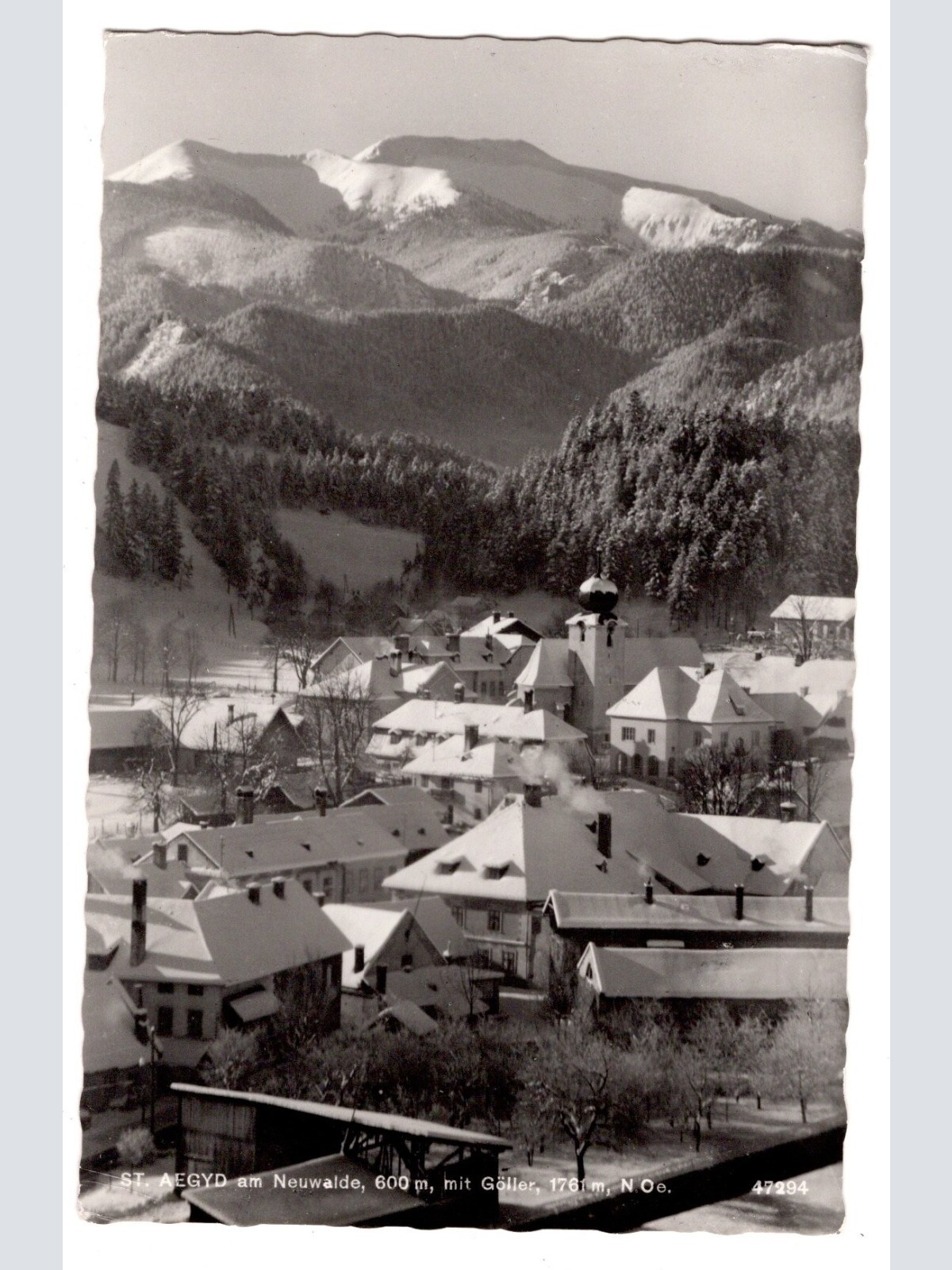 AK, Sankt Aegyd am Neuwalde, Niederösterreich, Ansichtskarte (S6015)