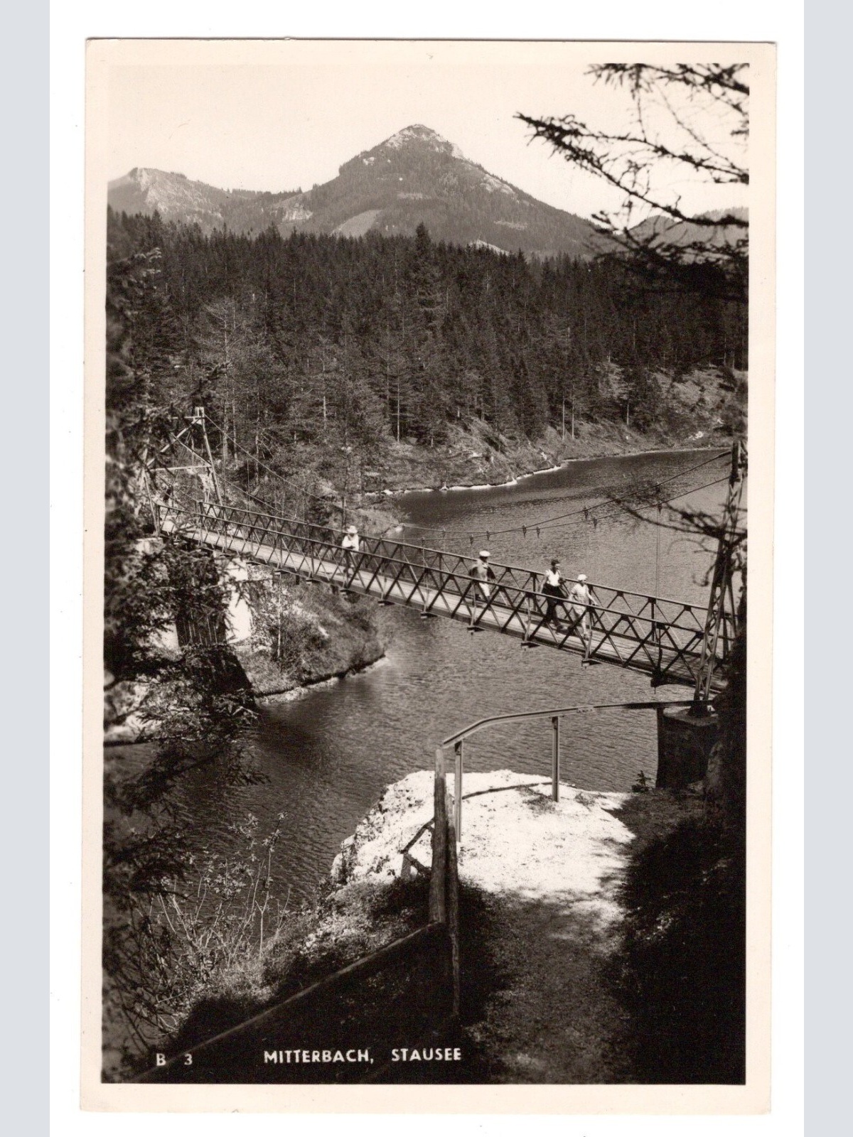 AK, Mitterbach Stausee, Niederösterreich, Ansichtskarte (S6016)