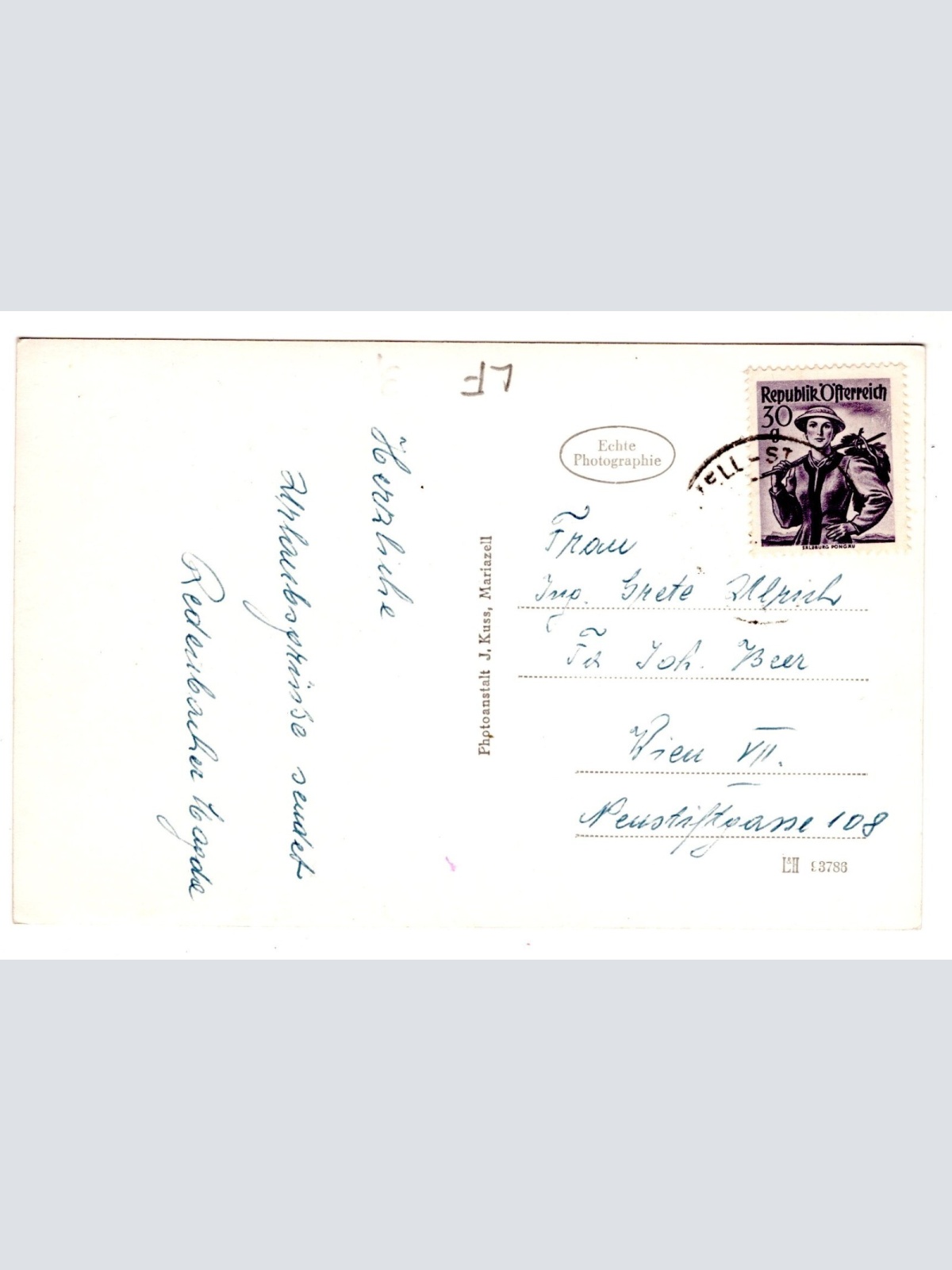 AK, Mitterbach Stausee, Niederösterreich, Ansichtskarte (S6016)