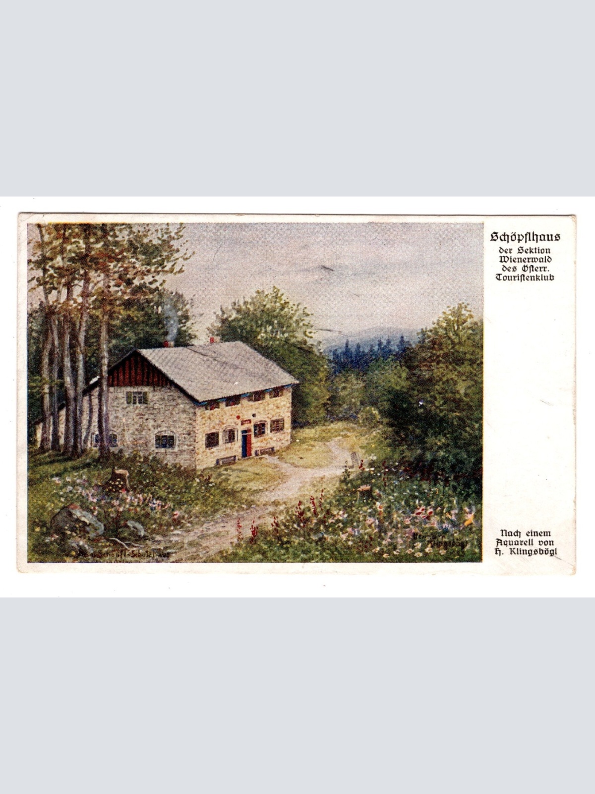AK, Schöpflhaus, Niederösterreich, Ansichtskarte (S6048)