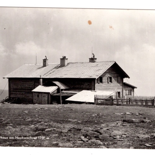 AK, Weiterkoglerhaus am Hochwechsel, Niederösterreich, Ansichtskarte (S6051)