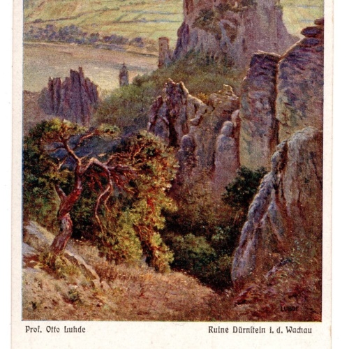 AK, Ruine Dürnstein in der Wachau, Niederösterreich, Ansichtskarte (S6057)