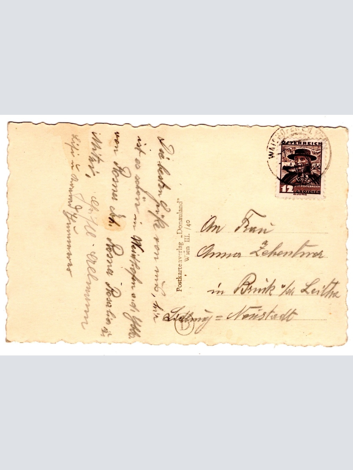 AK, Zell bei Waidhofen an der Ybbs, Niederösterreich, Ansichtskarte (S6068)