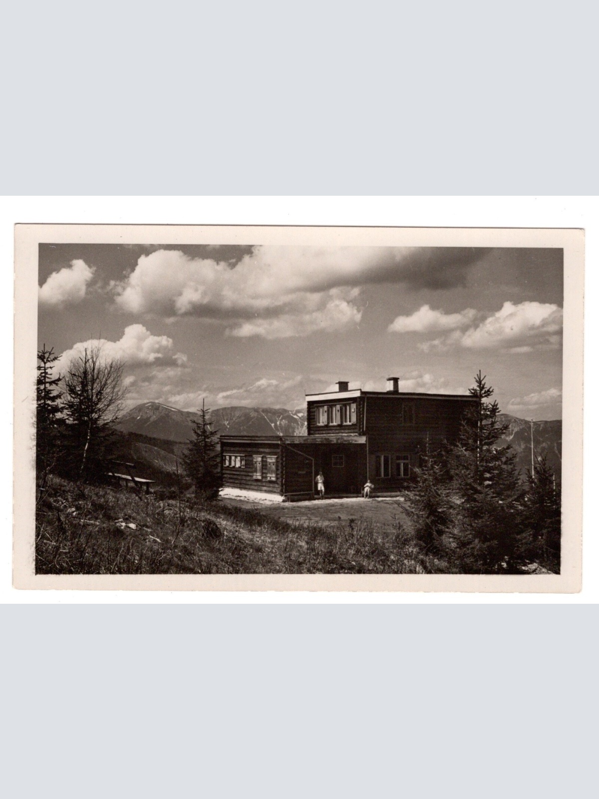 AK, Liechtensteinhaus auf dem Hirschenkogel, Ansichtskarte (S6072)