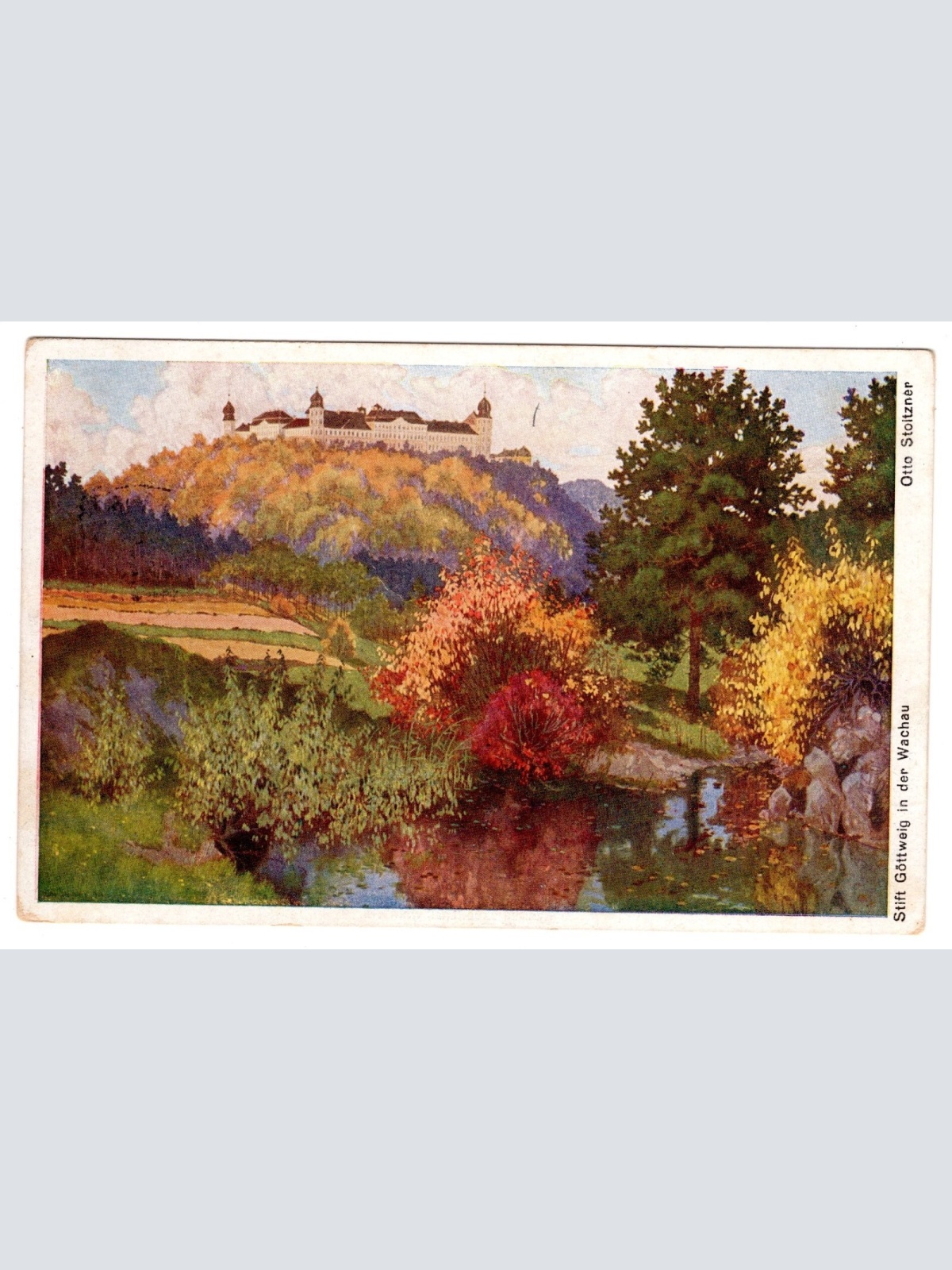 AK, Stift Göttweig, Niederösterreich, Ansichtskarte (S6078)