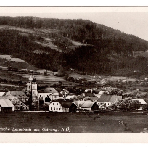 AK, Laimbach am Ostrong, Niederösterreich, Ansichtskarte (S6087)