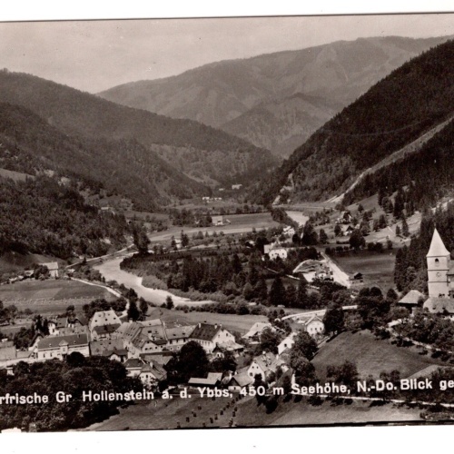 AK, Hollenstein an der Ybbs, Niederösterreich, Ansichtskarte (S6113)