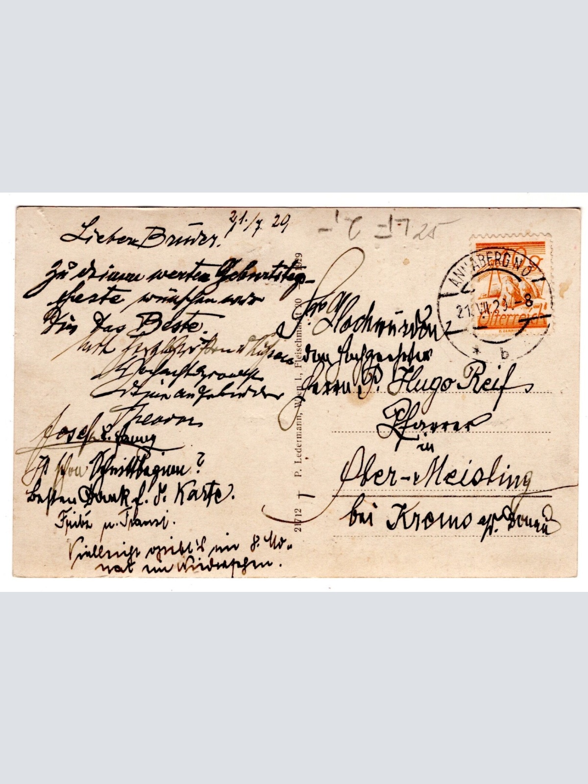 AK, Annaberg, Ötscher, Niederösterreich, Ansichtskarte (S6134)