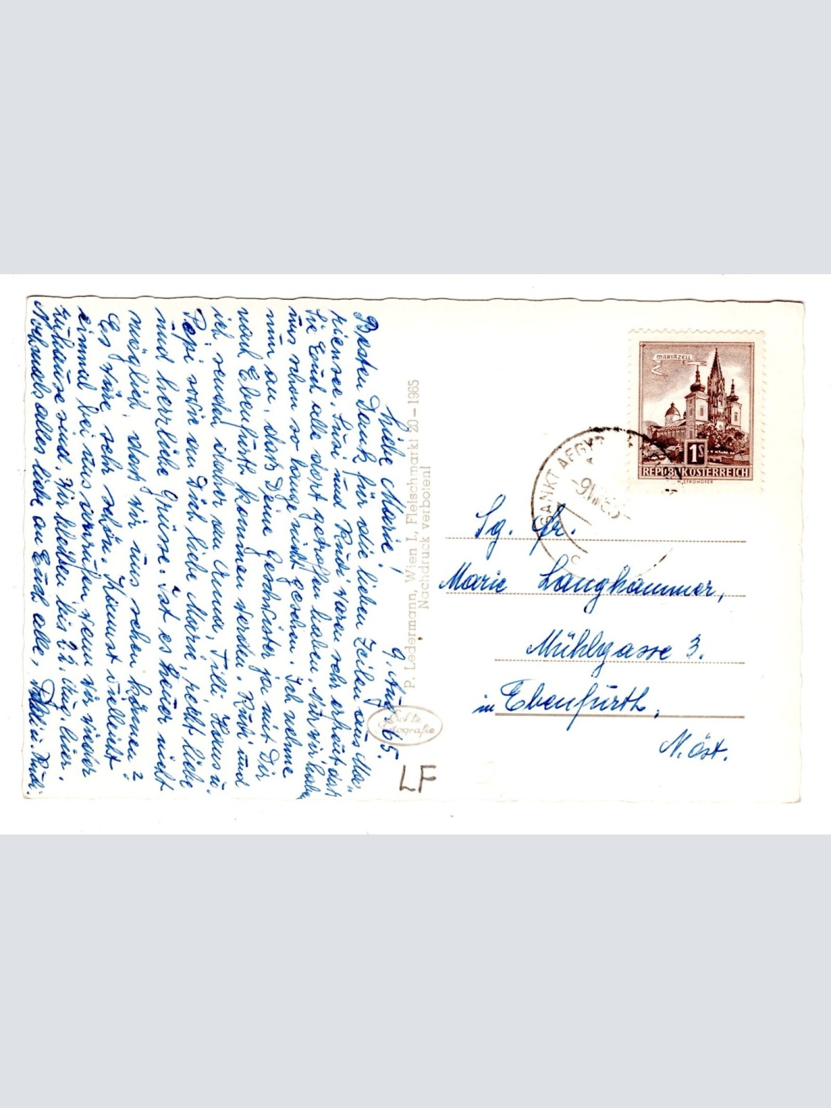 AK, Sankt Aegyd am Neuwalde, Niederösterreich, Ansichtskarte (S6139)